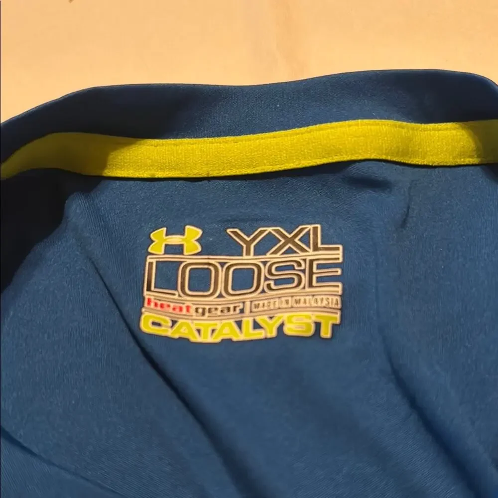 Under Armour Blue Short Sleeve Tee‎ YXL
